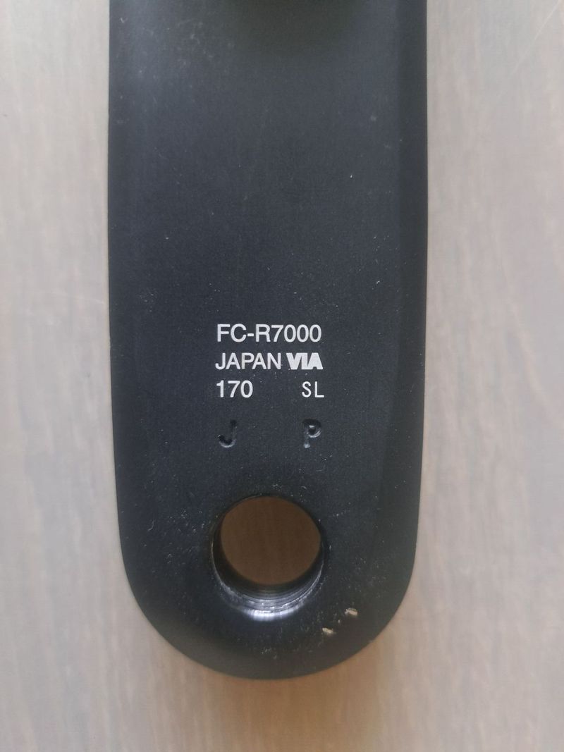 Wattmetr 4iiii na Shimano 105 170mm