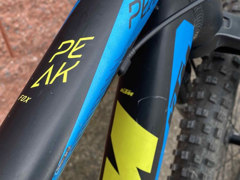 SLEVA, MTB horske kolo 29 KTM, Fox vidlice, velikost 21/53, Shimano ...