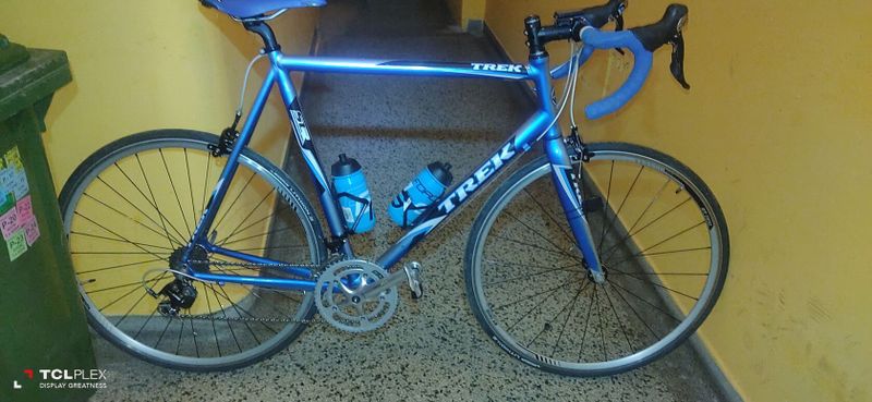 Prodám sil.kolo TREK velikost 60 komponenty Shimano 105. 2×10