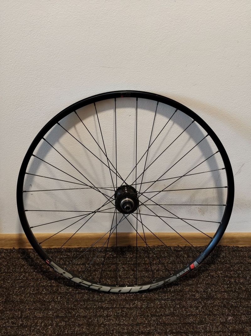 Zapletené zadní kolo 29", 12sp Shimano XT FH-M8110, BLACK JACK Ready 23