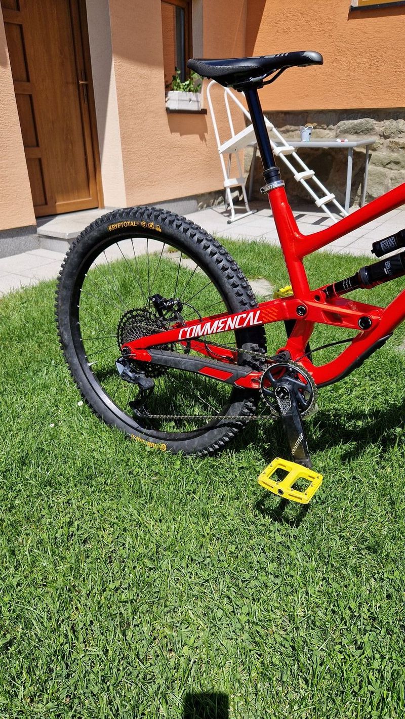 Commencal clash ride, vel. M