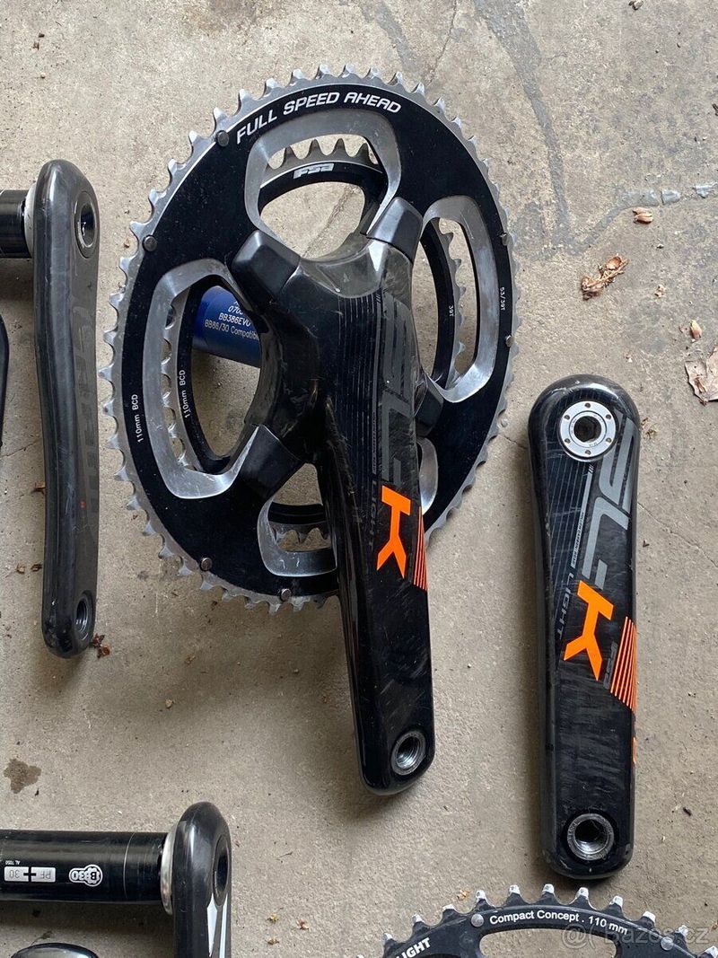Karbonové / duralové kliky (Sram, FSA, Rotor, Shimano)