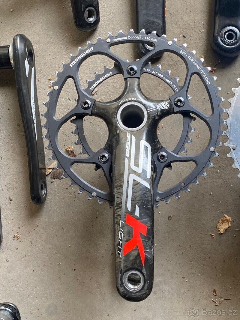 Karbonové / duralové kliky (Sram, FSA, Rotor, Shimano)