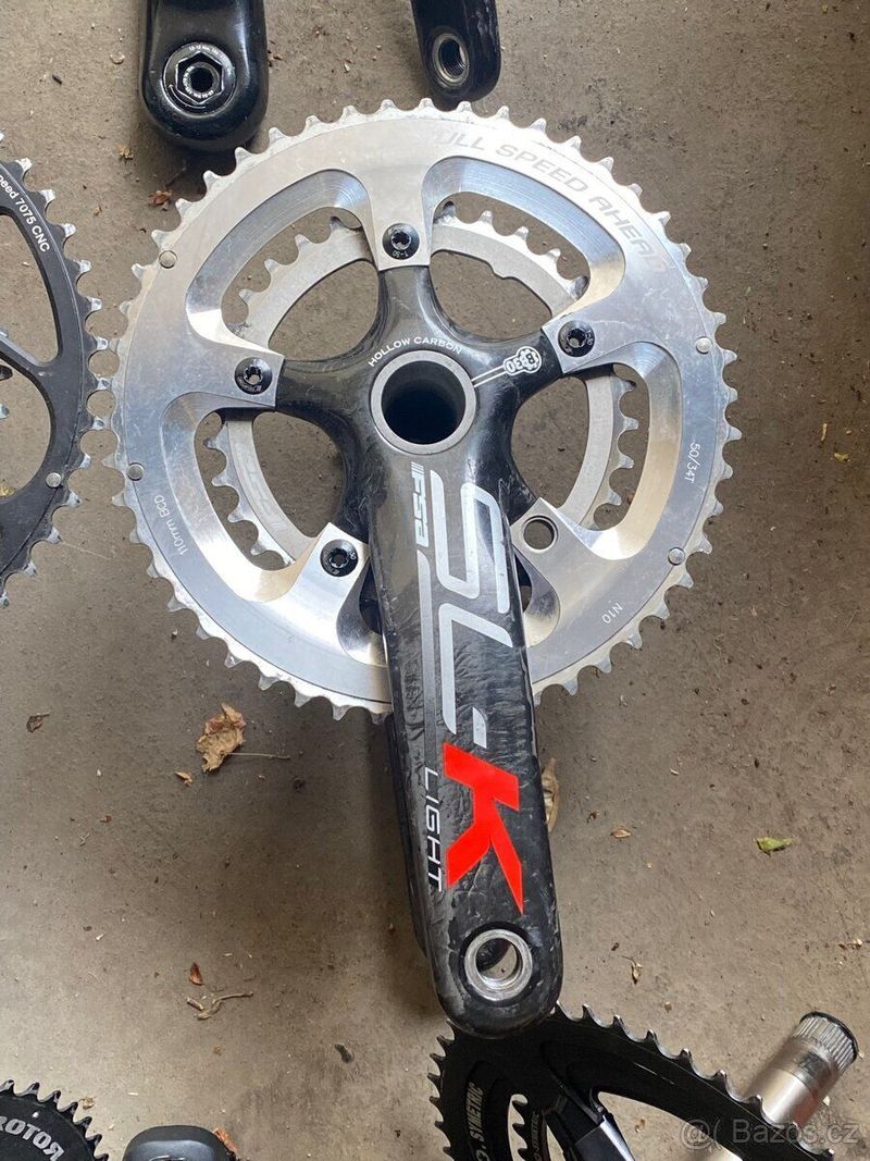 Karbonové / duralové kliky (Sram, FSA, Rotor, Shimano)
