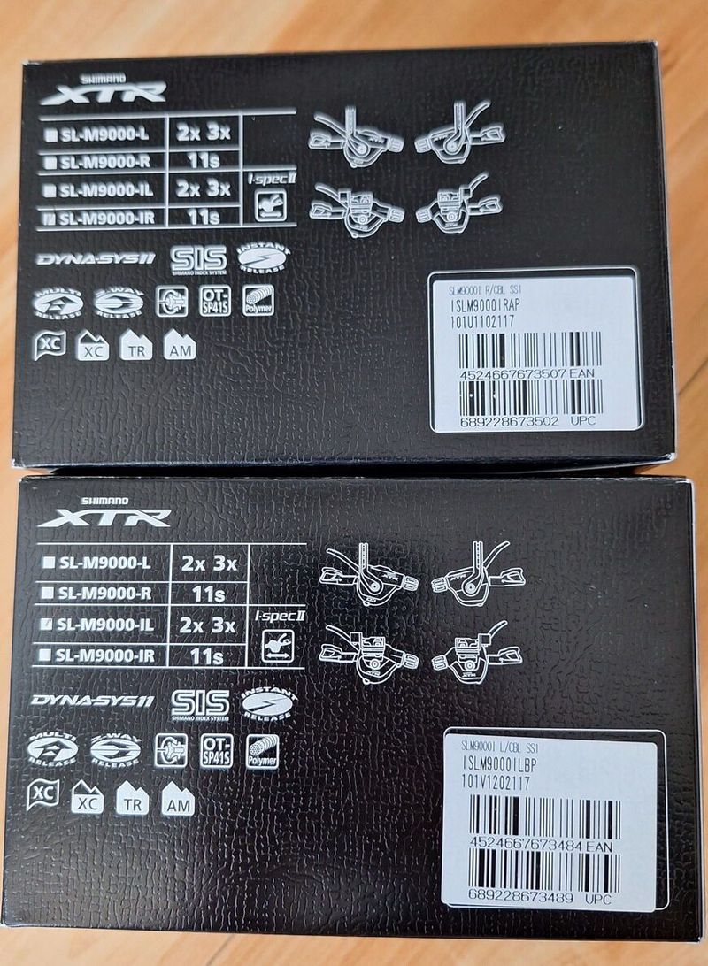Řadící páčky Shimano XTR 11s
