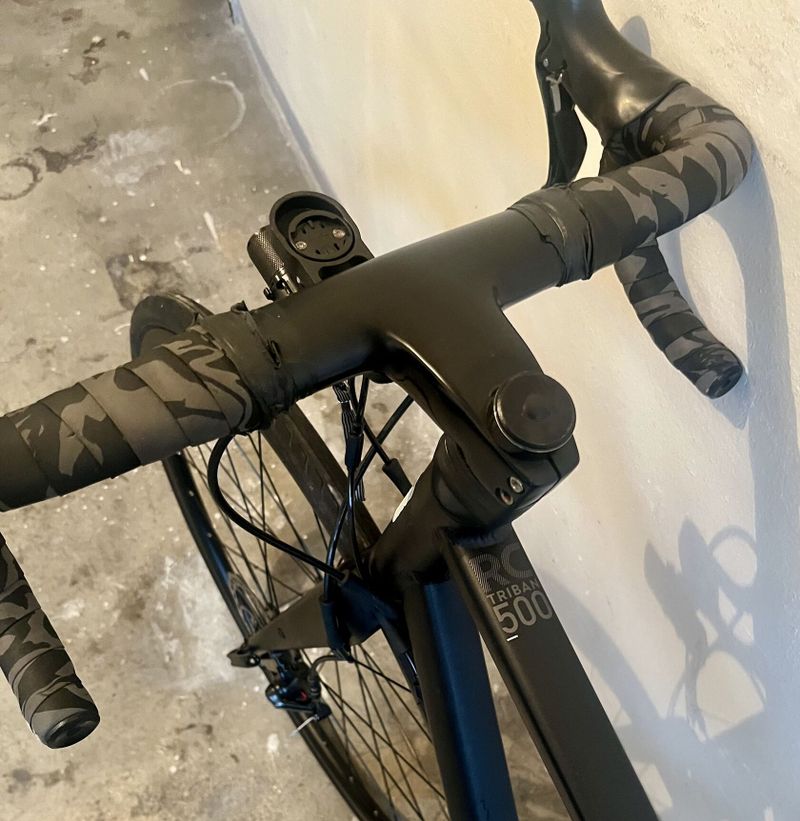 Silniční kolo Triban RC 500 + Karbonové Ráfky