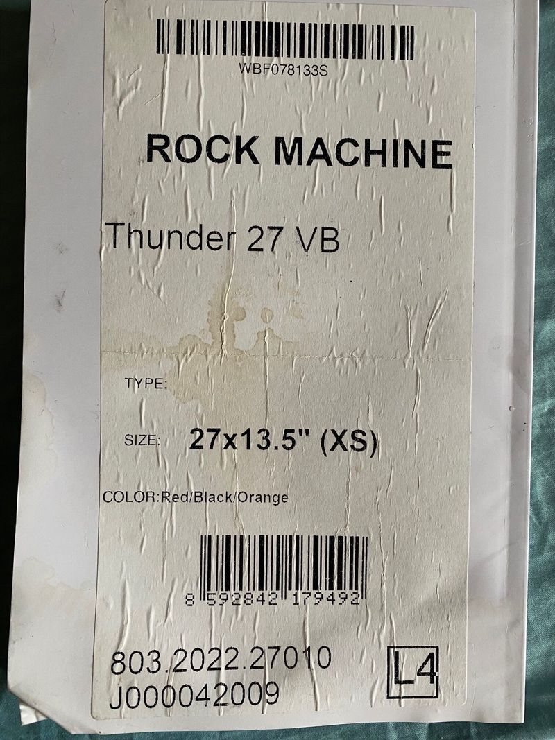 Prodám lehké horské kolo RM Thunder 27'' VB (13,5'' XS)