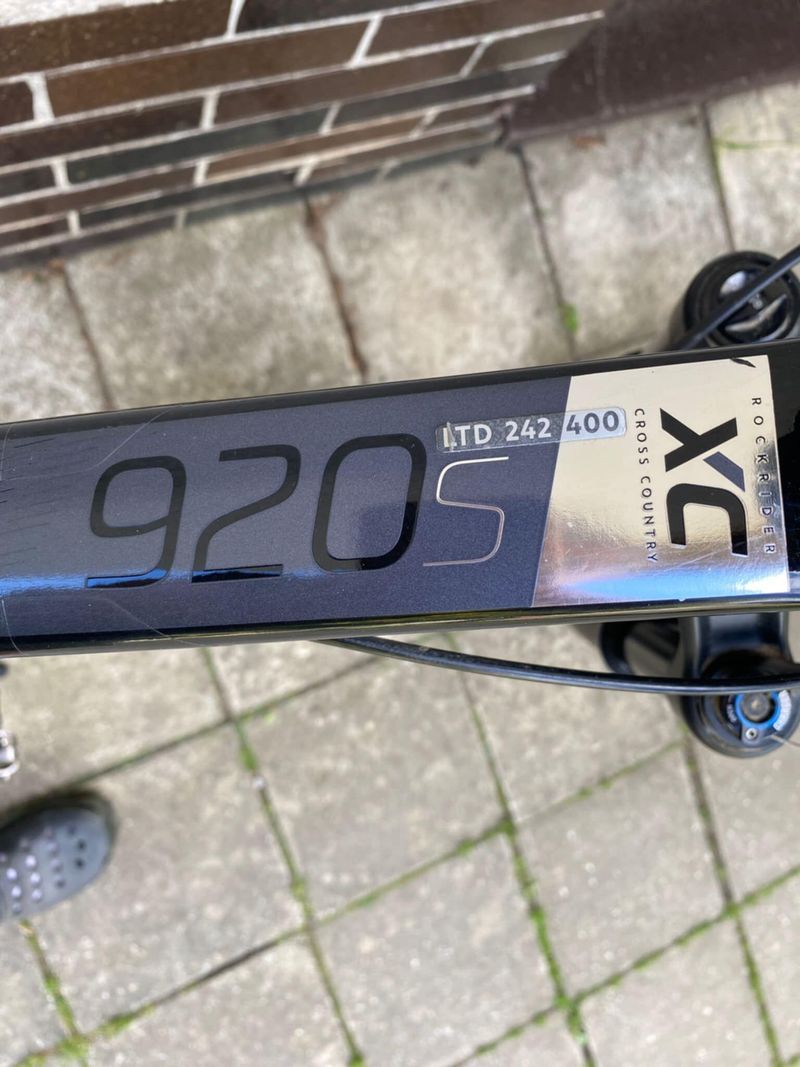  Rockrider XC 920S LTD 