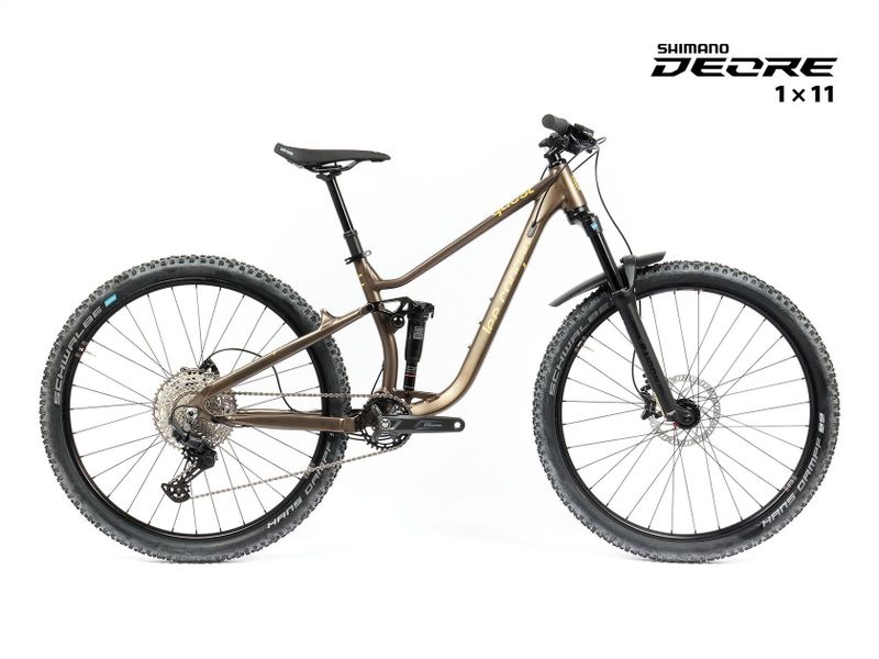 Nové kolo celoodpruž. MTB 29" Lee Cougan Quest SHIMANO Deore 1x11 vel. S/M/L - k výběru více barev
