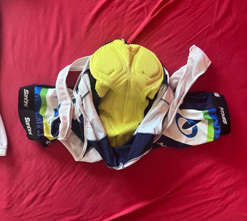 Santini kraťasy vel.L+dres vel.XL
