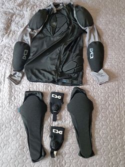 Chráničový komplet TSG, vel. L/XL (na cca 175-190cm) pouze vyzkoušený 