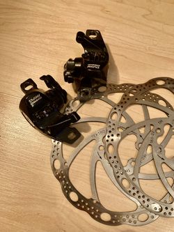 Mechanické kotoučové brzdy Tektro Mira MD-C400 (třmeny a kotouče)