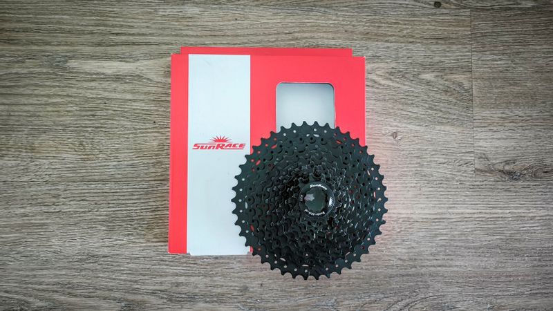 Nová kazeta MTB Gravel Sunrace černá 11sp 11-42z