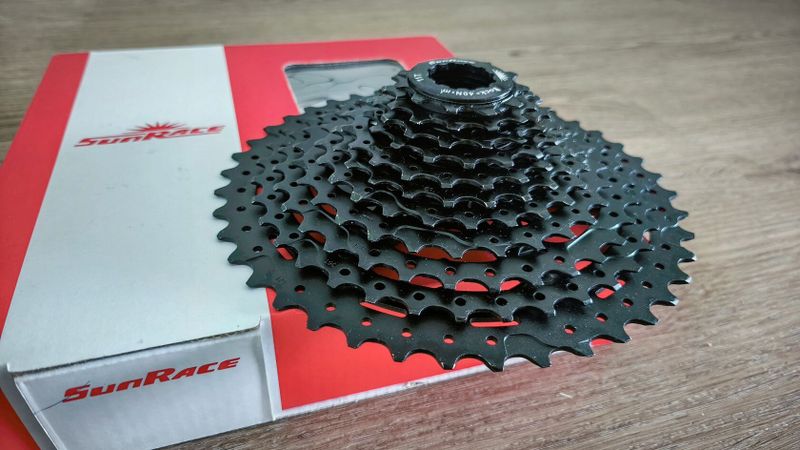 Nová kazeta MTB Gravel Sunrace černá 11sp 11-42z