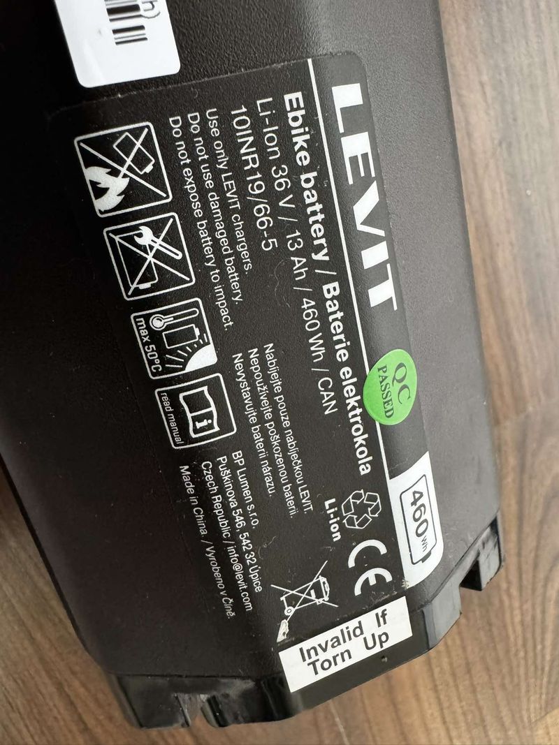 Prodám novou baterii SP 2.1 integrovaná Li-Ion 36V 13 Ah/468Wh.