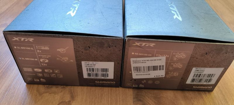 SHIMANO XTR 9100 přehazovačka + páčka řazení