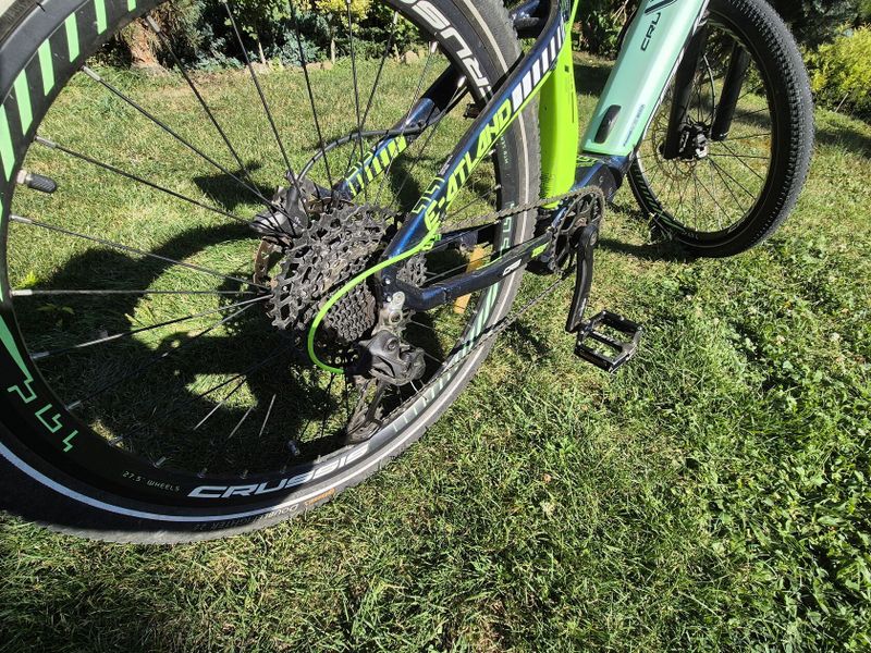 Crussis e-Atland 11.6, 18", kola 27,5"