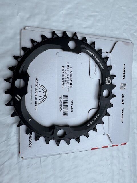 SRAM CRING X-SYNC EAGLE 32T 104 BLK