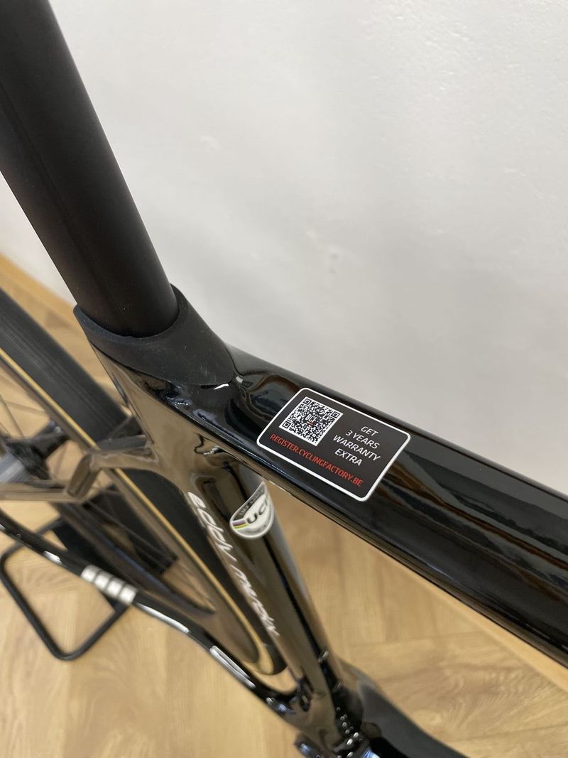 Eddy Merckx 525 Disc - rámová sada s koly 