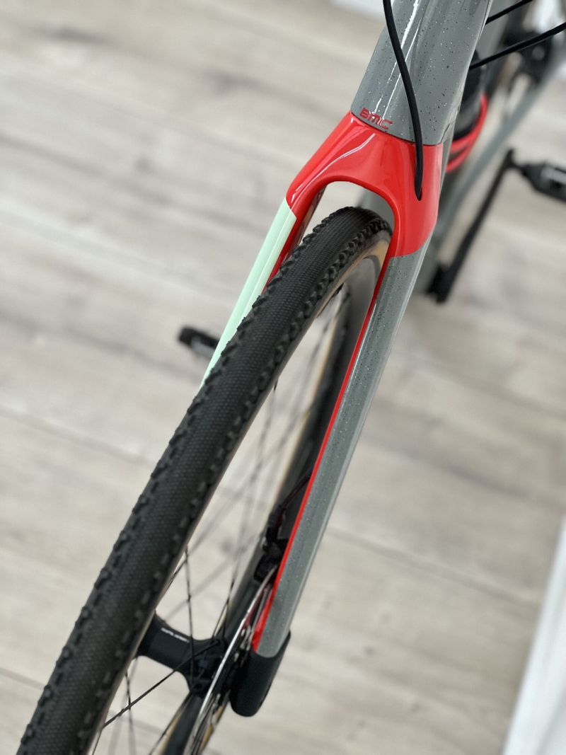 BMC - UnReStricted ONE Speckle Grey/Neon Red