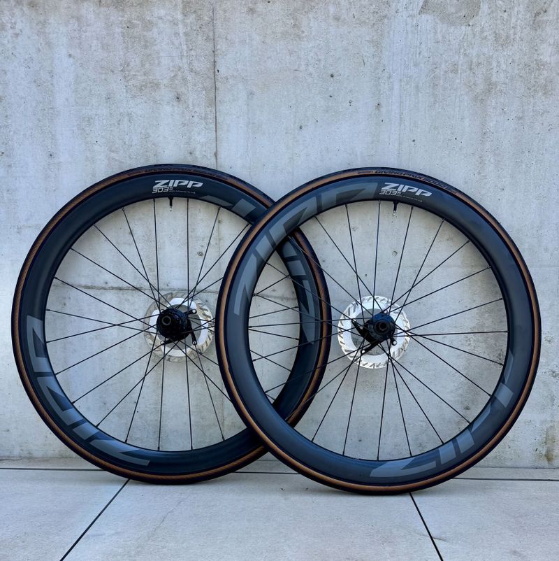 Zapletená kola ZIPP 303 S + Pláště + Kotouče