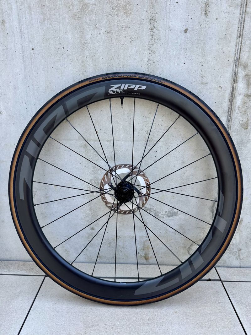 Zapletená kola ZIPP 303 S + Pláště + Kotouče