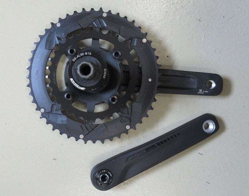Gravel Kliky FSA Omega AGX 48/32 zubů, 172,5mm délka + pressfit