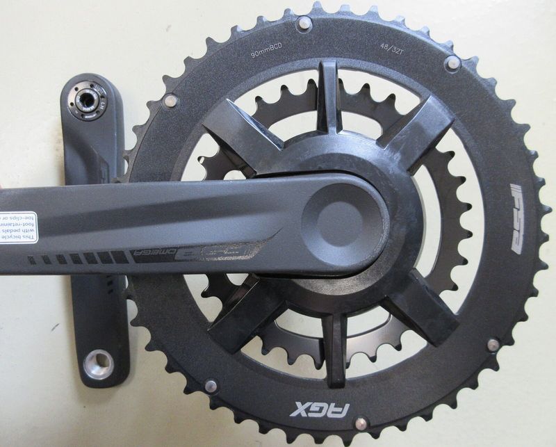 Gravel Kliky FSA Omega AGX 48/32 zubů, 172,5mm délka + pressfit
