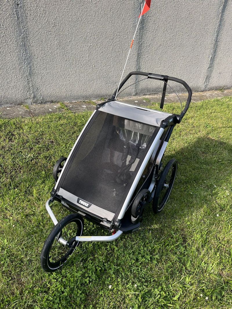 THULE CHARIOT LITE 2 AGAVE + BIKE SET + KOČÁRKOVÝ SET + BĚŽECKÝ SET + BRZDA 