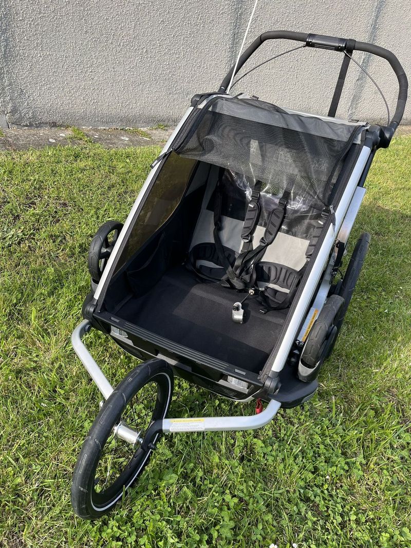 THULE CHARIOT LITE 2 AGAVE + BIKE SET + KOČÁRKOVÝ SET + BĚŽECKÝ SET + BRZDA 