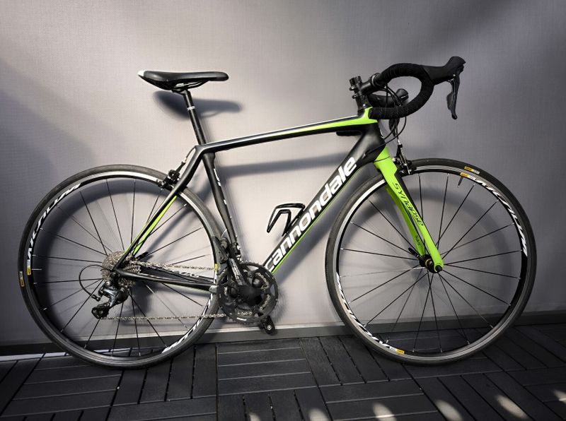 Cannondale synapse carbon - vel. 54, váha 8,4 kg! 