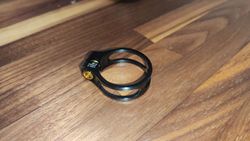 Objíma 31.6mm AL + titanový šroub