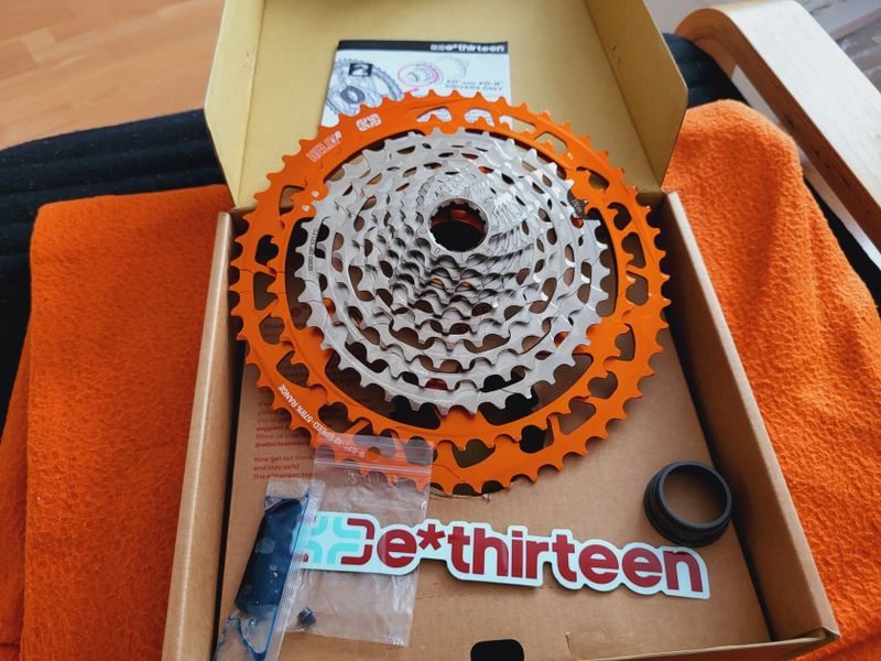 Nova Kazeta E*thirteen Helix Race 12s 9-52T Naranja