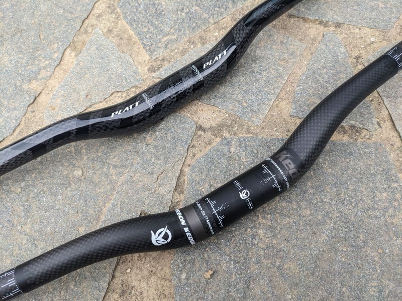 Nová karbonová řidítka PLATT, rizer - 740mm
