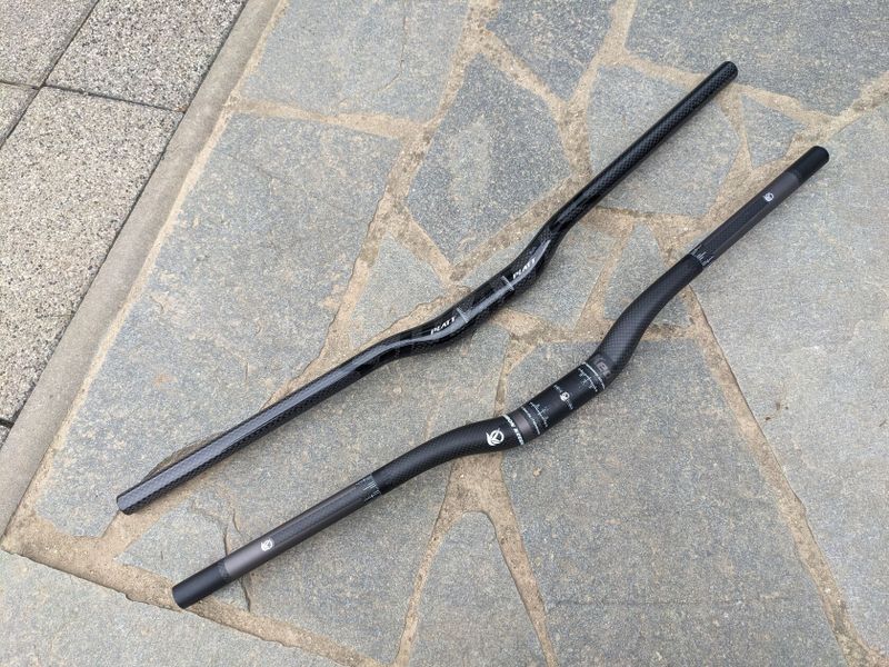 Nová karbonová řidítka PLATT, rizer - 740mm