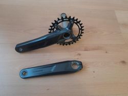 Predám nové kliky Shimano MT512-1 170 mm
