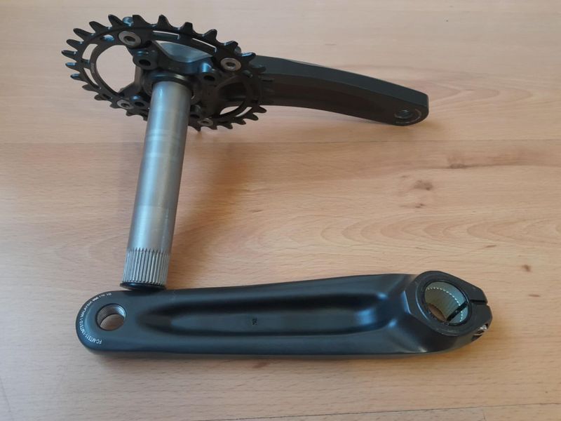 Predám nové kliky Shimano MT512-1 170 mm