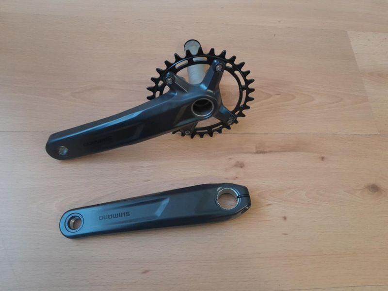 Predám nové kliky Shimano MT512-1 170 mm