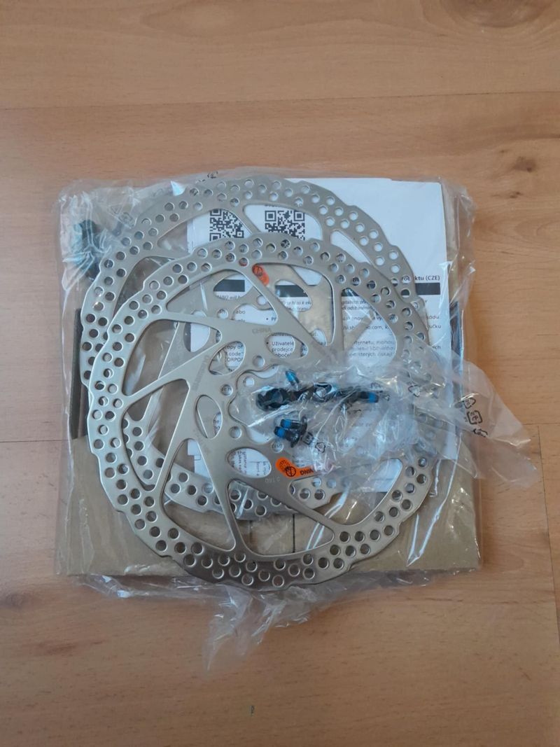 Predám nové kotúče Shimano RT-56 rotors 180mm