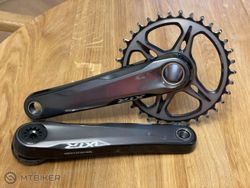 Shimano XTR kľuky s prevodníkom Fc-M9100/M9120 175 mm