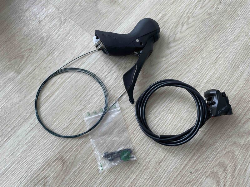 Shimano páka GRX ST-RX600, třmen BR-RX400 