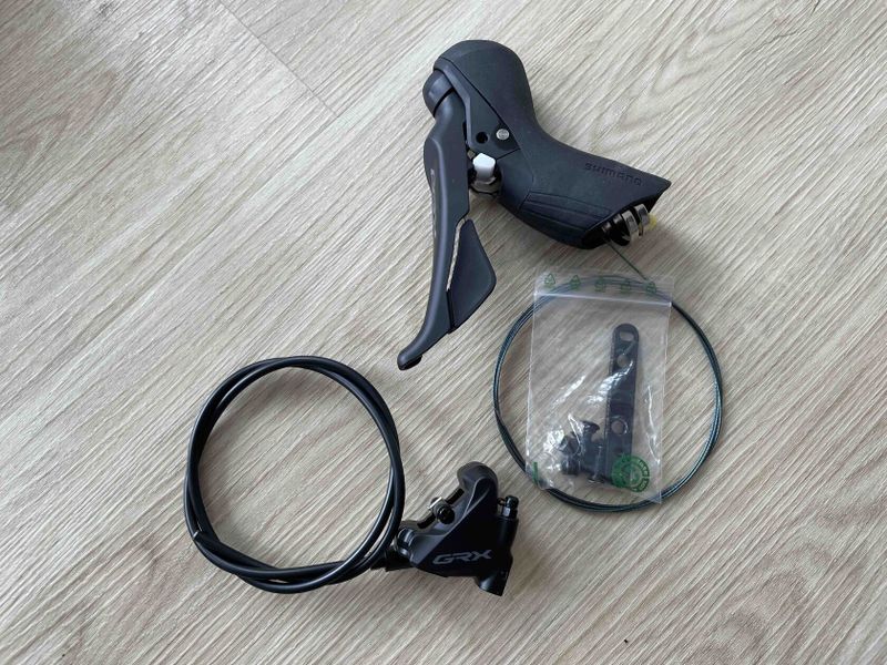 Shimano páka GRX ST-RX600, třmen BR-RX400 