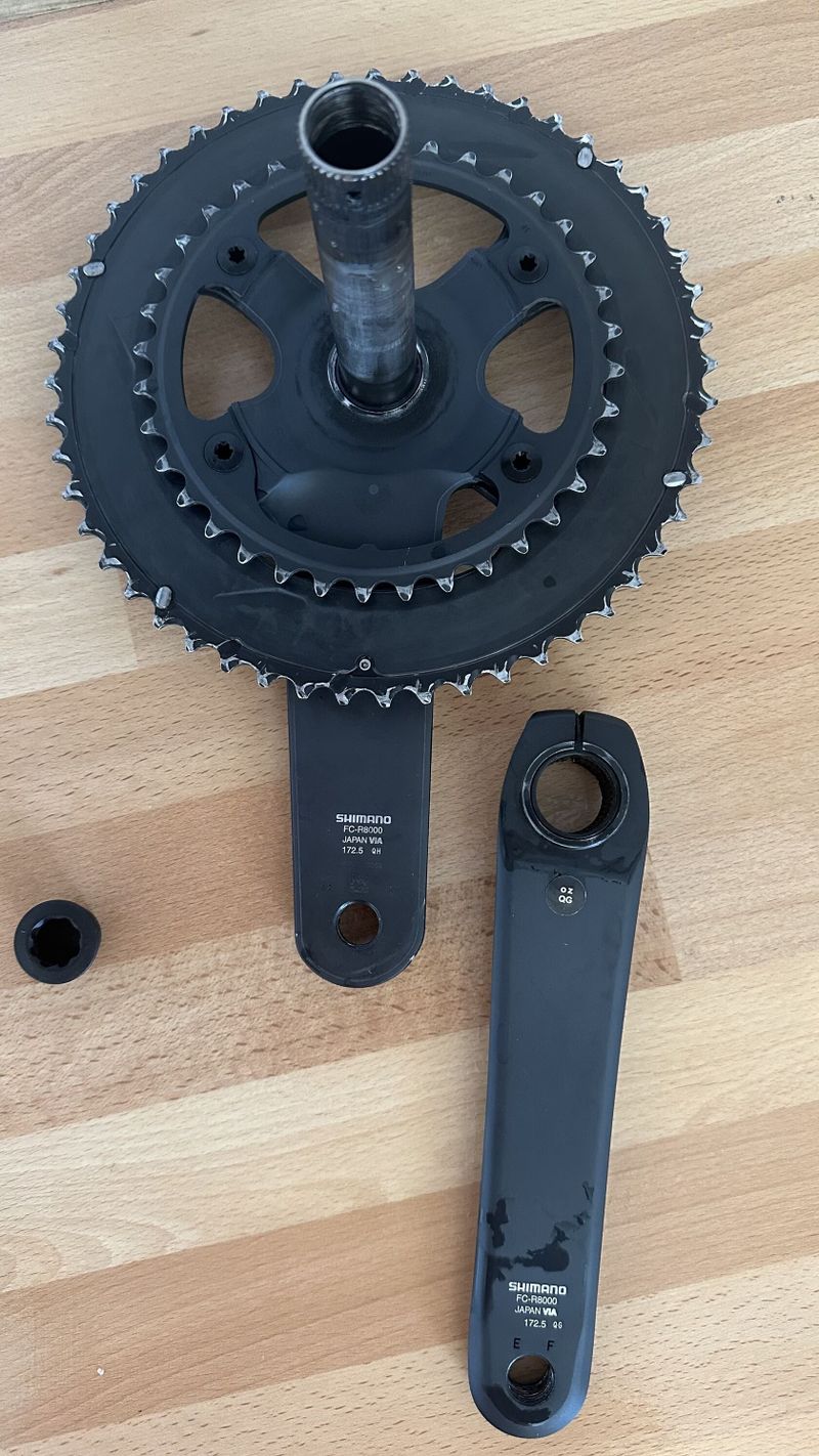 Kliky Shimano Ultegra R8000 172,5 mm, 52/36