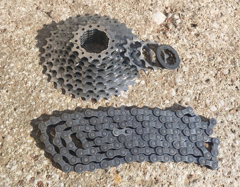 Shimano HG 50+Sram PC 951+rychlospojka