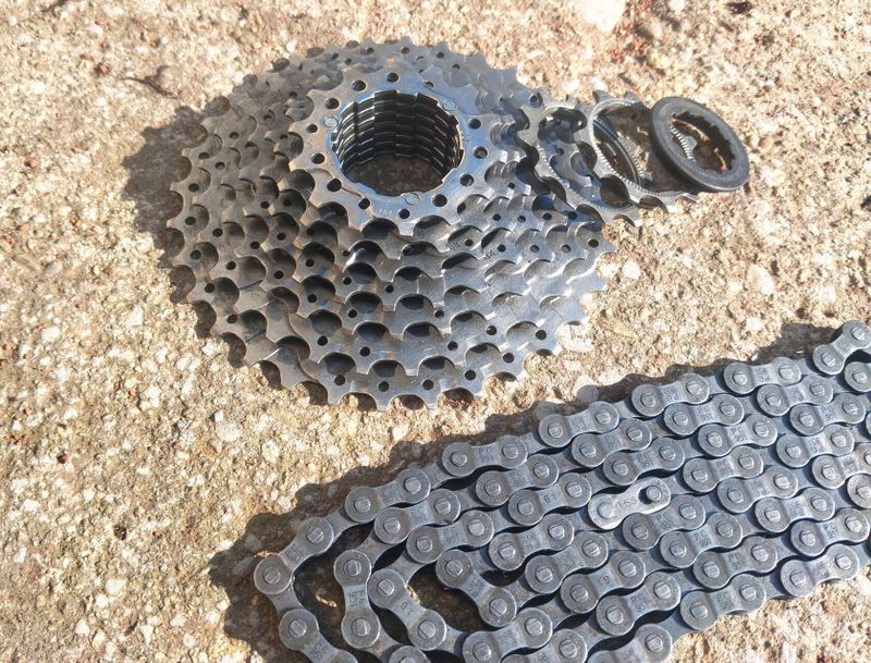 Shimano HG 50+Sram PC 951+rychlospojka