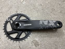 Kliky Sram NX, převodník Sram GX 34 zubů, DUB Boost, 175 mm, offset 3 mm 