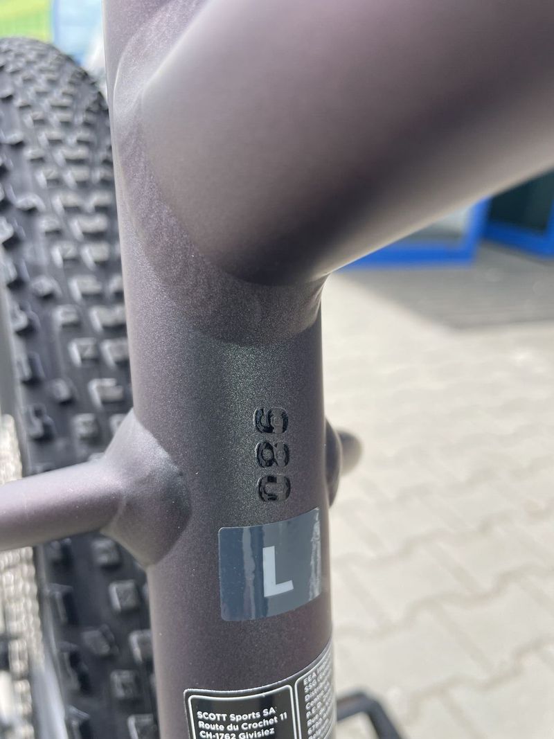 Nové kolo SCOTT SCALE 980 Black, velikost L - SLEVA