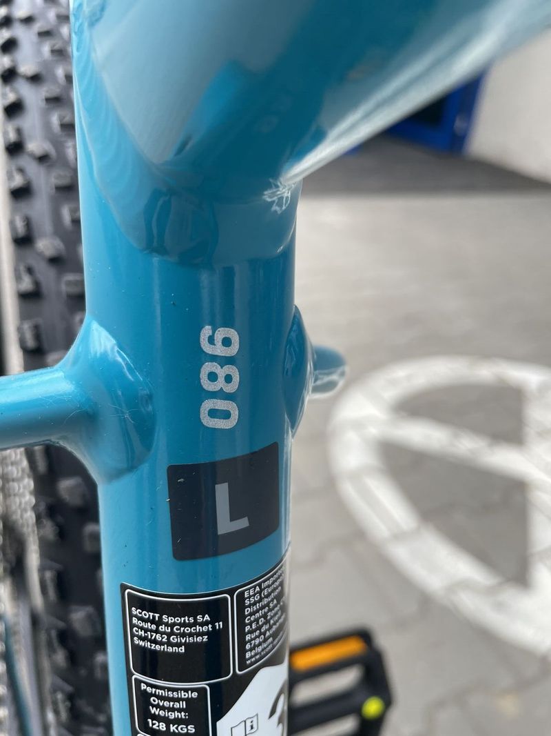 Nové kolo SCOTT SCALE 980 Blue, velikost L - SLEVA