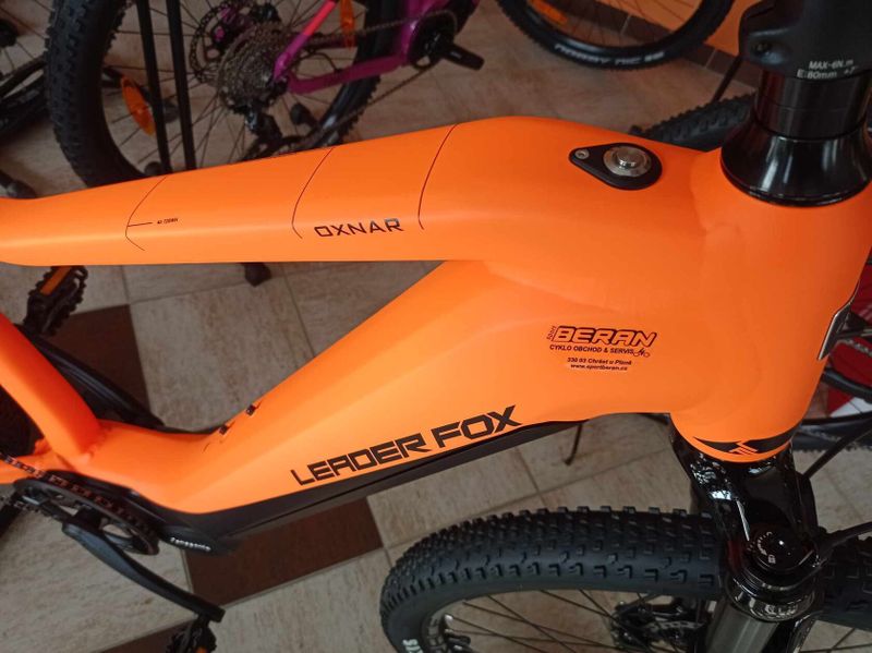 eMTB Leader Fox OXNAR, motor PANASONIC, baterie 720Wh NOVÉ