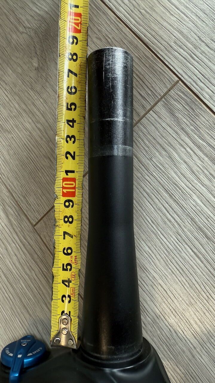 Odpružená vidlice MTB 29" FOX 34 RHYTHM FIT GRIP, zdvih 150mm, 15x110mm Boost, Tapered